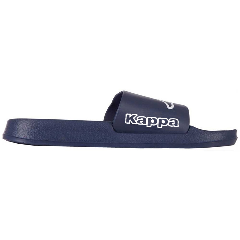 Chaussons Kappa Krus bleu marine et blanc 242794 6710 blanche