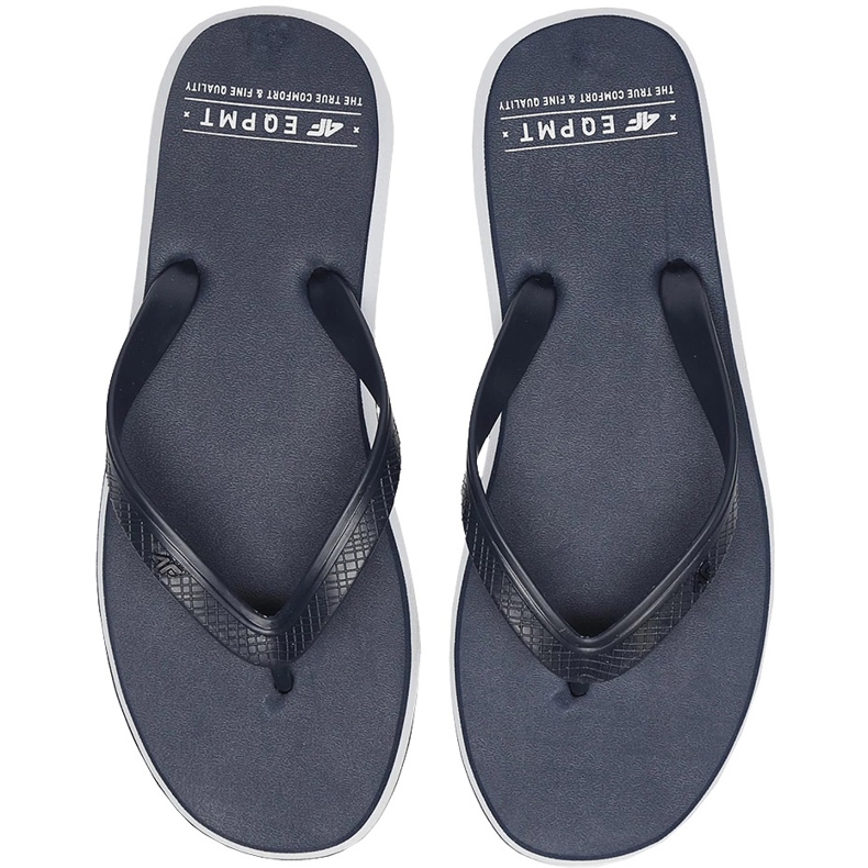 Chaussons homme 4F bleu marine H4L20 KLM005 31S Chaussons homme 4F bleu marine H4L20 KLM005 31S