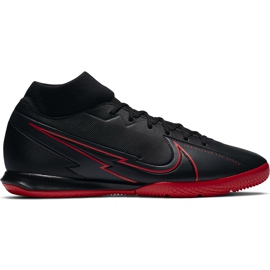 Chaussure de football Nike Mercurial Superfly 7 Academy Ic AT7975 060 le noir le noir