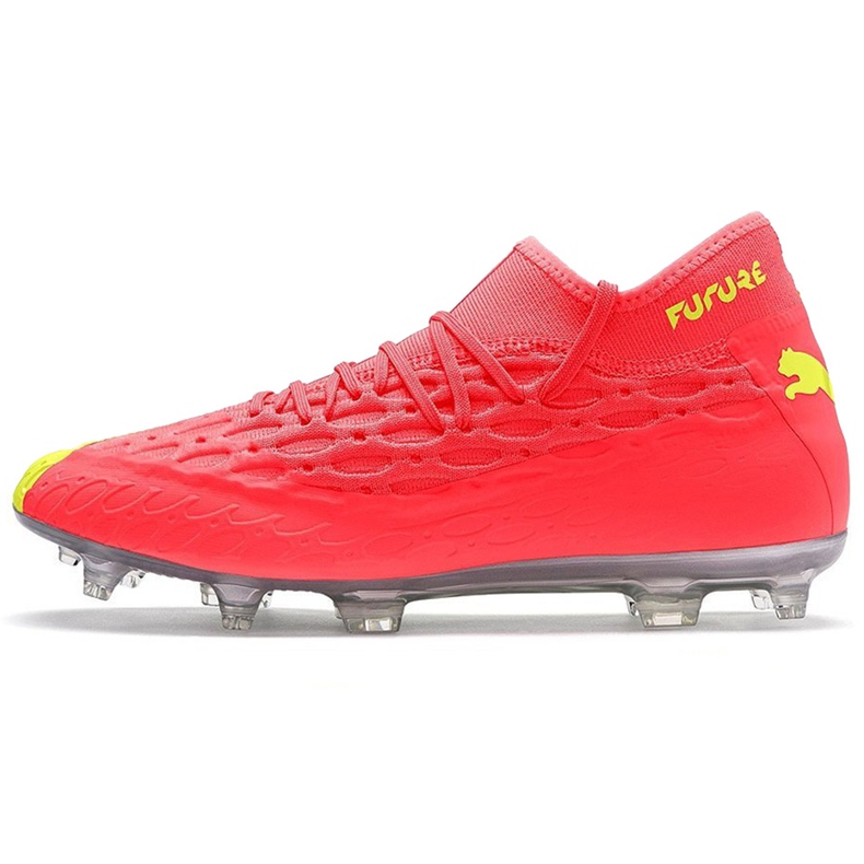 Chaussures de foot Puma Future 5.2 Netfit Osg Evo Fg Ag 106007 01 jaune rouge