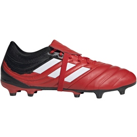 Adidas Copa Gloro 20.2 Fg rouge G28629 chaussures de football rouge noir