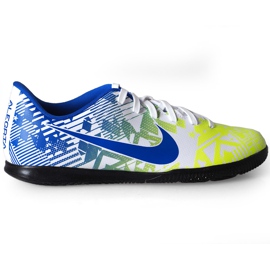 Nike Mercurial Vapor 13 Club Njr Ic AT7998 104 chaussures de football bleu jaune multicolore