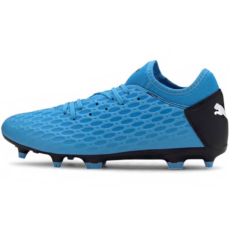 Chaussures de football Puma Future 5.4 Fg Ag 105785 01 bleu noir bleu