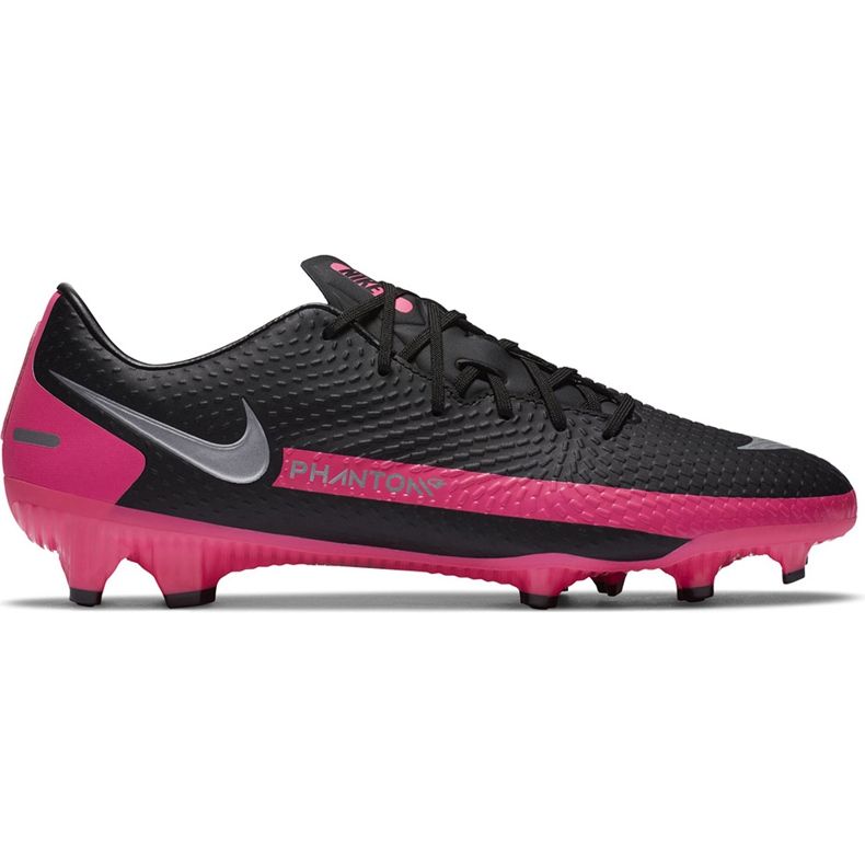 Chaussures de football Nike Phantom Gt Academy FG / MG CK8460 006 noir, rose le noir