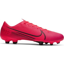 Nike Mercurial Vapor 13 Academy FG / MG AT5269 606 chaussures de football rouge rouge