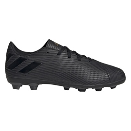 Chaussures de football Adidas Nemeziz 19.4 FxG Junior EG3175 noir noir