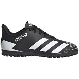 Chaussures de foot Adidas Predator 20.4 Tf Junior FW9223 noir noir