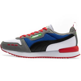 Chaussures homme Puma R78 blanc-bleu-rouge-noir 373117 10 blanche le noir bleu marin gris Chaussures homme Puma R78 blanc-bleu-rouge-noir 373117 10 blanche le noir bleu marin gris