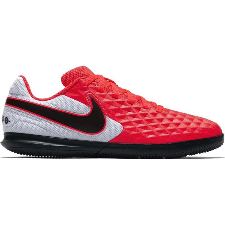 Nike Tiempo Legend 8 Club Ic Junior AT5882 606 chaussures de football multicolore rouge Nike Tiempo Legend 8 Club Ic Junior AT5882 606 chaussures de football multicolore rouge