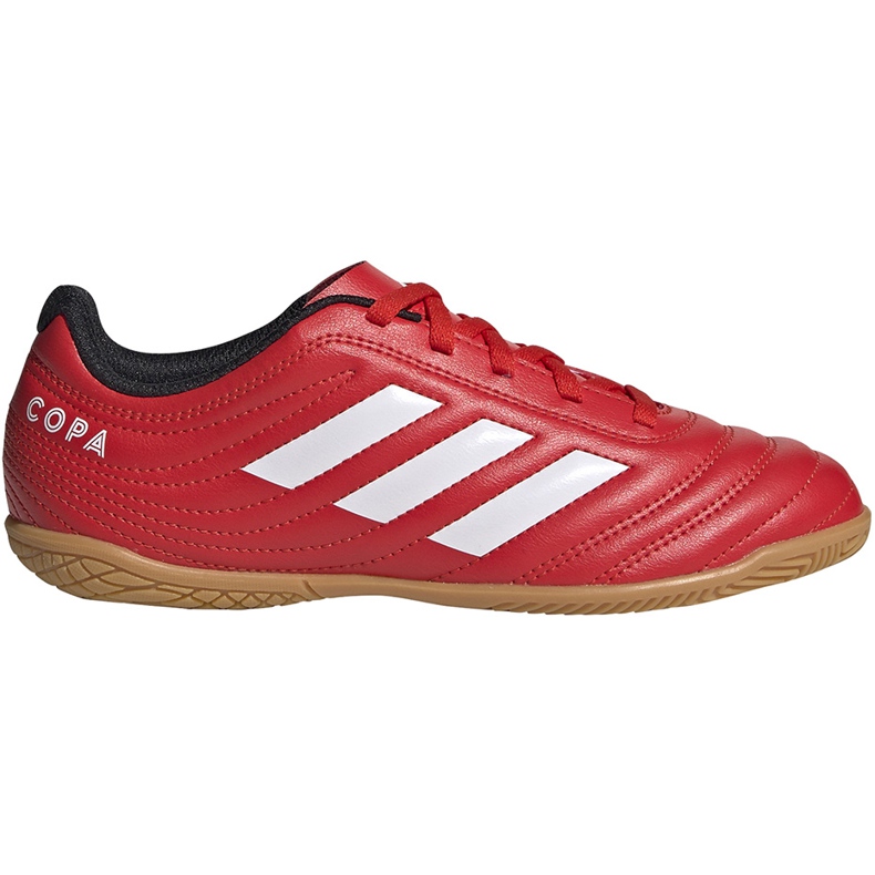 Adidas Copa 20.4 In Jr rouge chaussures de football EF1928