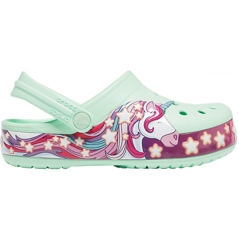 Crocs kids FunLab Unicorn Band Cg K vert 206270 3TI rose