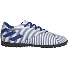 Chaussures de foot Adidas Nemeziz 19.4 Tf FV3315 multicolore blanche