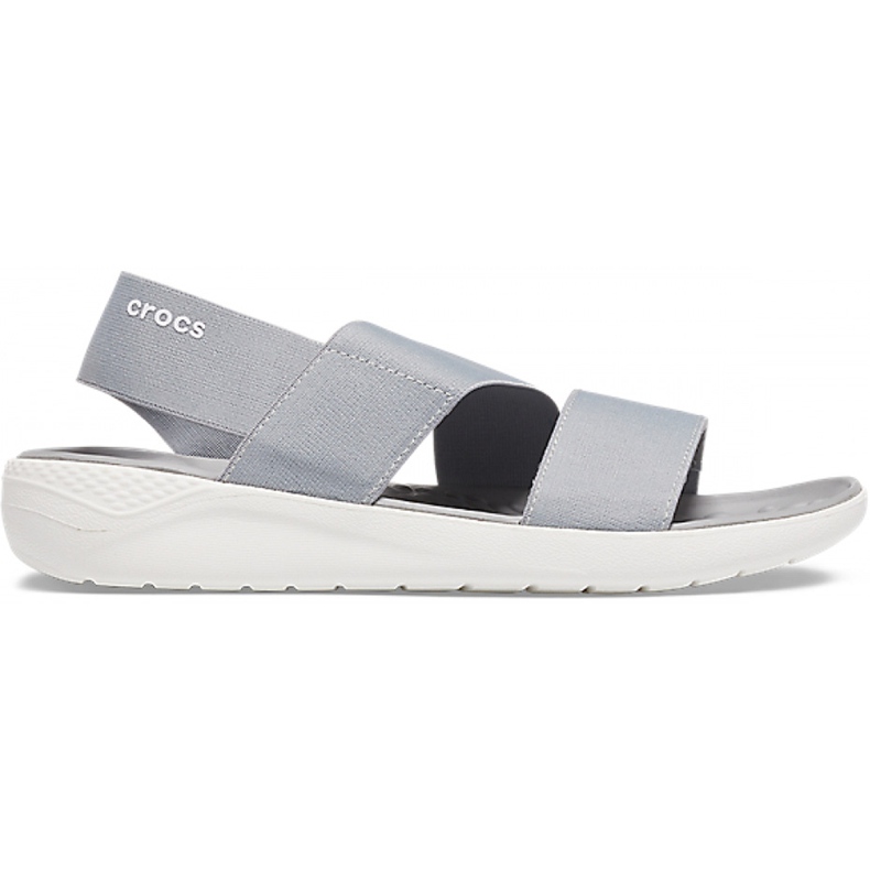 Sandale Crocs LiteRide Stretch W gris clair / blanc 206081 00J Sandale Crocs LiteRide Stretch W gris clair / blanc 206081 00J