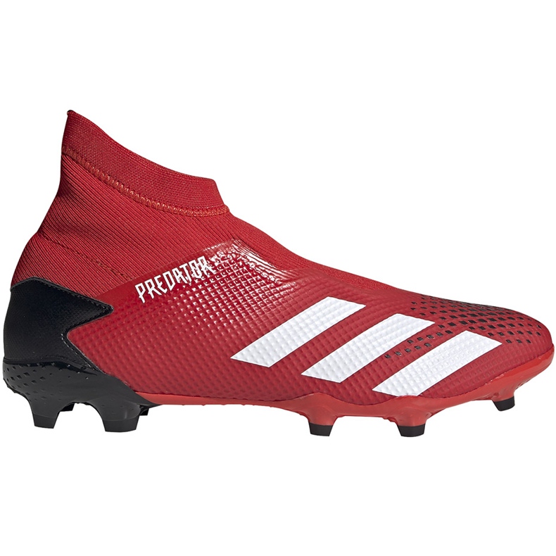 Chaussures de foot Adidas Predator 20.3 Ll Fg EE9554 rouge rouge