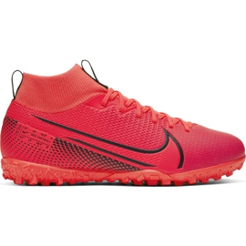 Chaussure de football Nike Mercurial Superfly 7 Academy Tf AT7978 606 rouge rouge