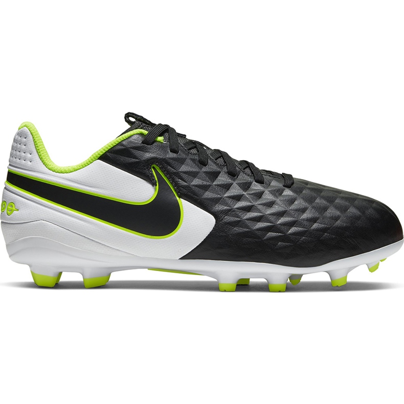 Nike Tiempo Legend 8 Academy FG / MG Junior AT5732 007 chaussures de football le noir le noir