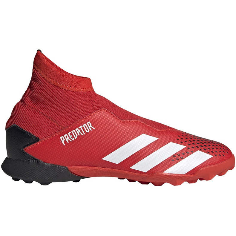 Chaussures de foot Adidas Predator 20.3 Ll Tf Jr EF1949 rouge rouge