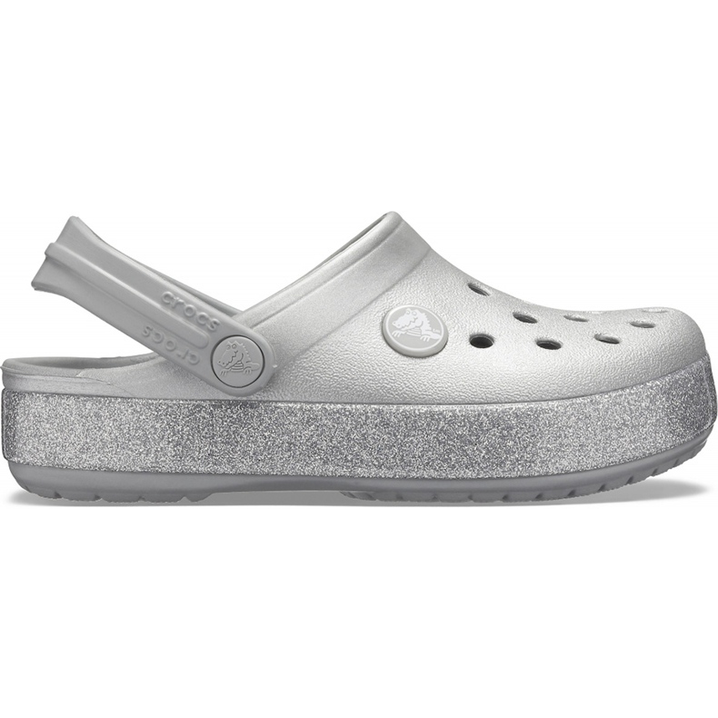 Crocs for kids Crocband Glitter Clog Kids argent 205 936 040