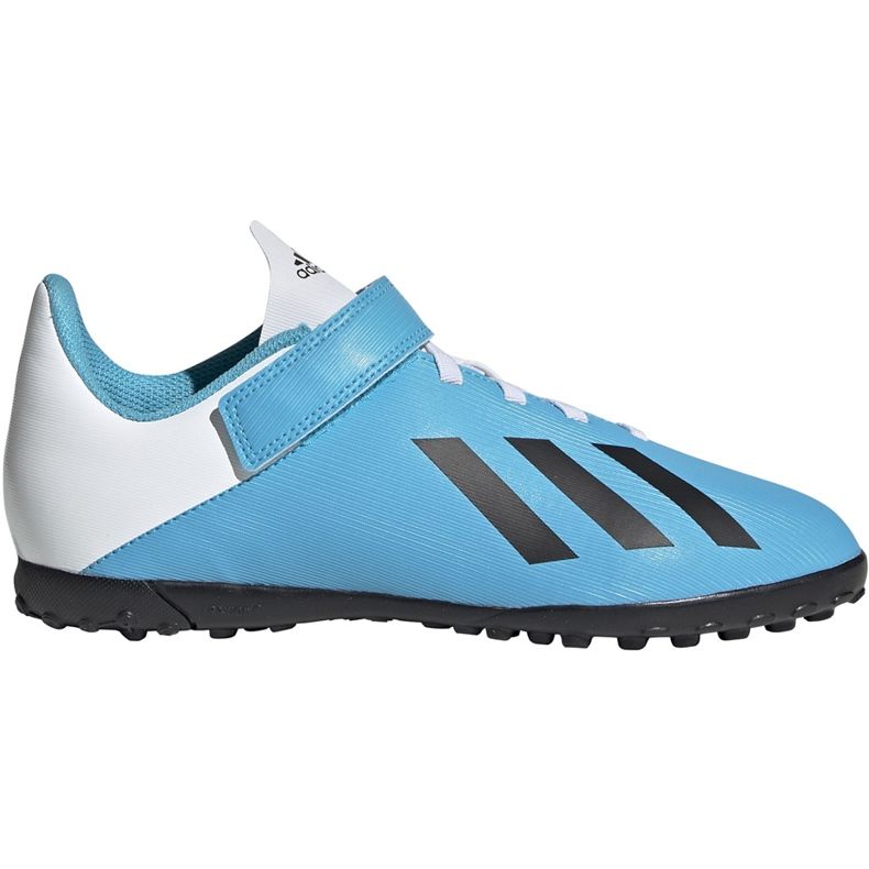 Adidas X 19.4 H&amp;L Tf Junior chaussures de football bleu EF9126