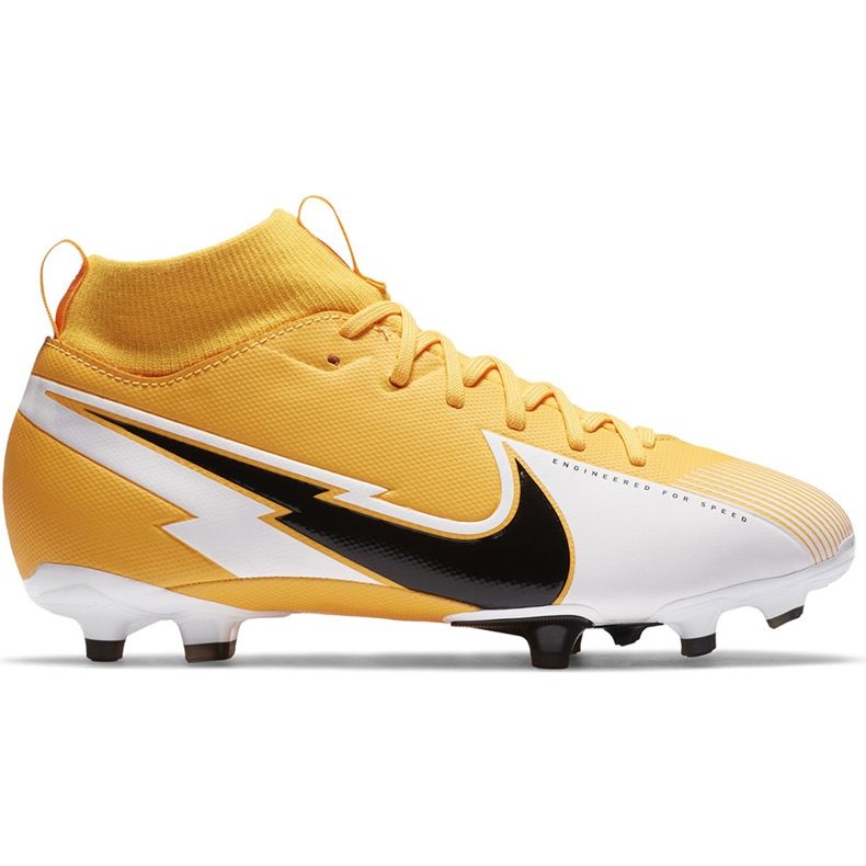 Chaussure de football Nike Mercurial Superfly 7 Academy FG/MG Junior AT8120 801 orange