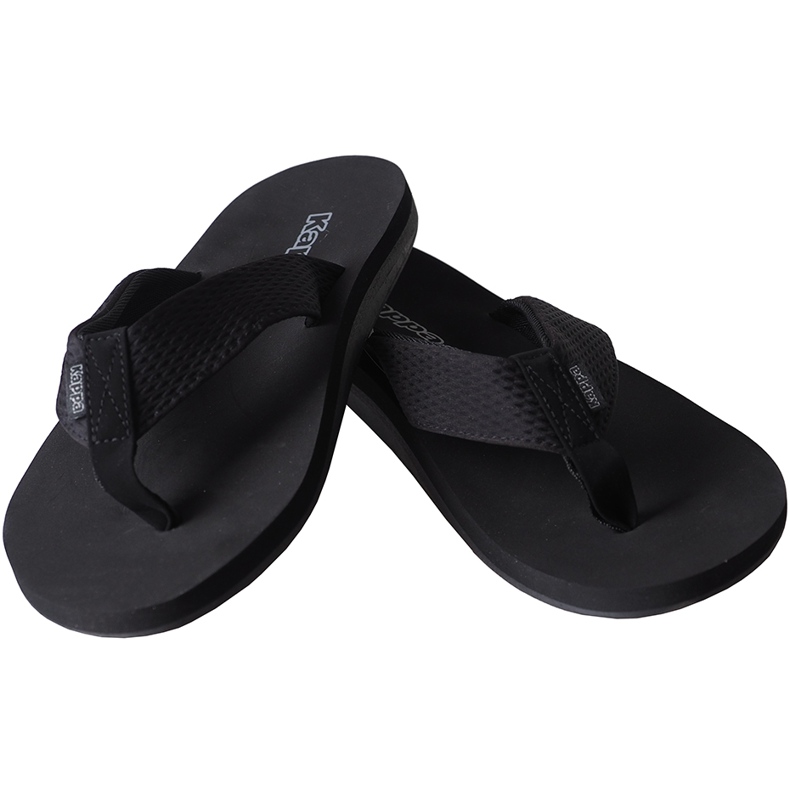Pantoufles Kappa Pahala noires pour hommes 242669 1111 le noir Pantoufles Kappa Pahala noires pour hommes 242669 1111 le noir