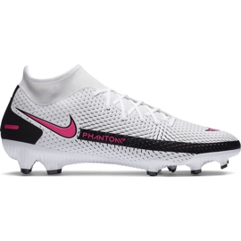 Chaussure de football Nike Phantom Gt Academy Df FG / MG CW6667 160 blanche blanche Chaussure de football Nike Phantom Gt Academy Df FG / MG CW6667 160 blanche blanche