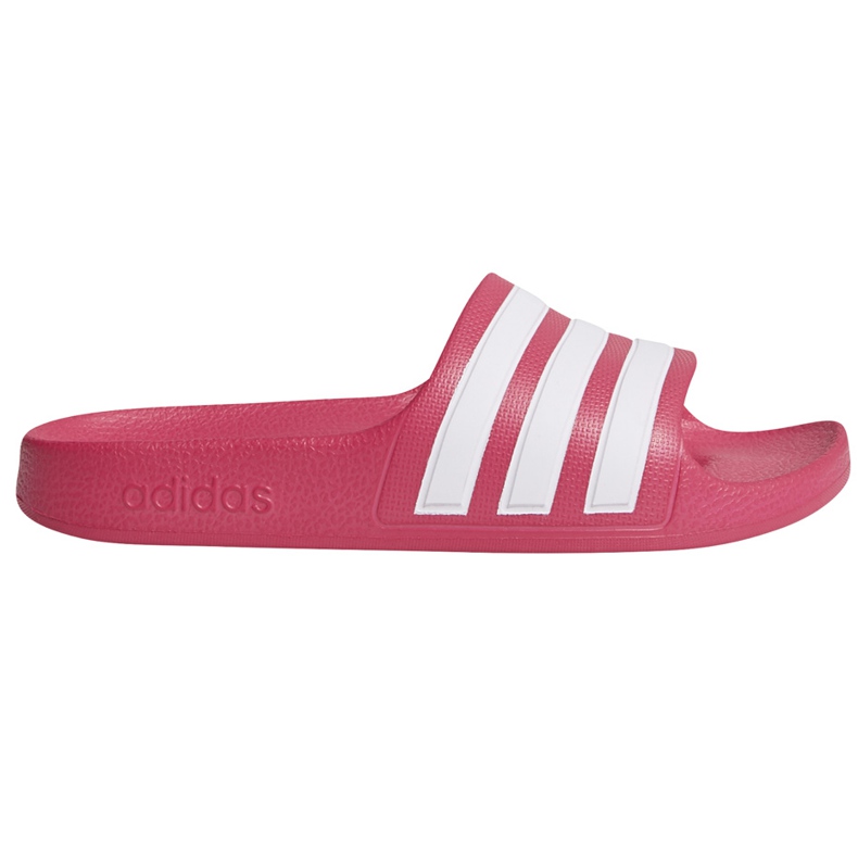 Chaussons Adidas Adilette Aqua K rose pour enfants EF1749 blanche
