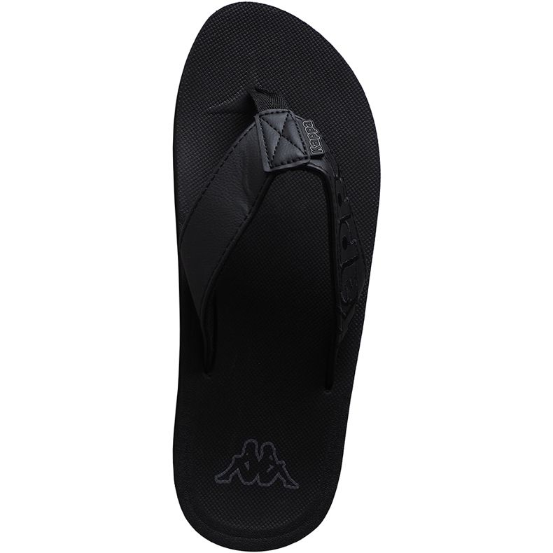 Pantoufles Kappa Rodeen noires pour hommes 242808 1116 le noir Pantoufles Kappa Rodeen noires pour hommes 242808 1116 le noir