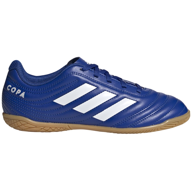 Chaussures de foot Adidas Copa 20.4 In Junior EH0926 bleu bleu Chaussures de foot Adidas Copa 20.4 In Junior EH0926 bleu bleu