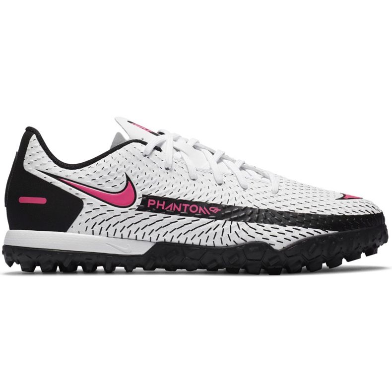 Chaussure de football Nike Jr Phantom Gt Academy Tf CK8484 160 blanche blanche