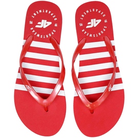 Chaussons femme 4F rouge H4L20 KLD004 62S