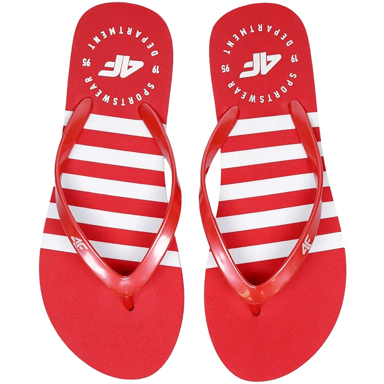 Chaussons femme 4F rouge H4L20 KLD004 62S