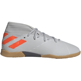 Adidas Nemeziz 19.3 In Jr gris chaussures de football EF8304