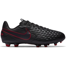 Nike Tiempo Legend 8 Academy FG / MG Junior AT5732 060 chaussures de football noir noir