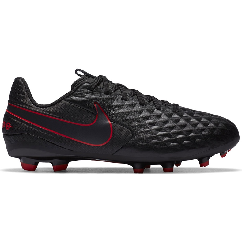Nike Tiempo Legend 8 Academy FG / MG Junior AT5732 060 chaussures de football le noir le noir