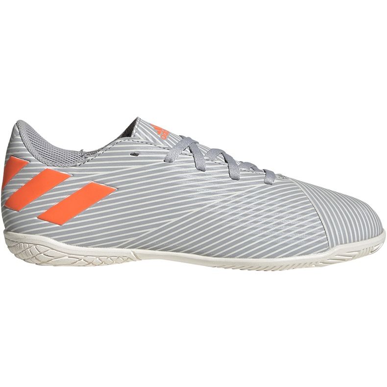 Adidas Nemeziz 19.4 In Jr gris chaussures de football EF8307 multicolore Adidas Nemeziz 19.4 In Jr gris chaussures de football EF8307 multicolore