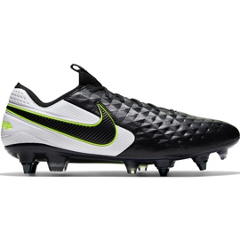 Nike Tiempo Legend 8 Elite Sg Pro Ac AT5900 007 chaussures de football noir multicolore