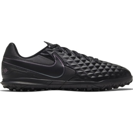 Nike Tiempo Legend 8 Club Tf Junior AT5883 010 chaussures de football noir noir