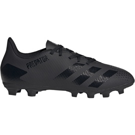 Chaussures de foot Adidas Predator 20.4 FxG EF1649 noir noir