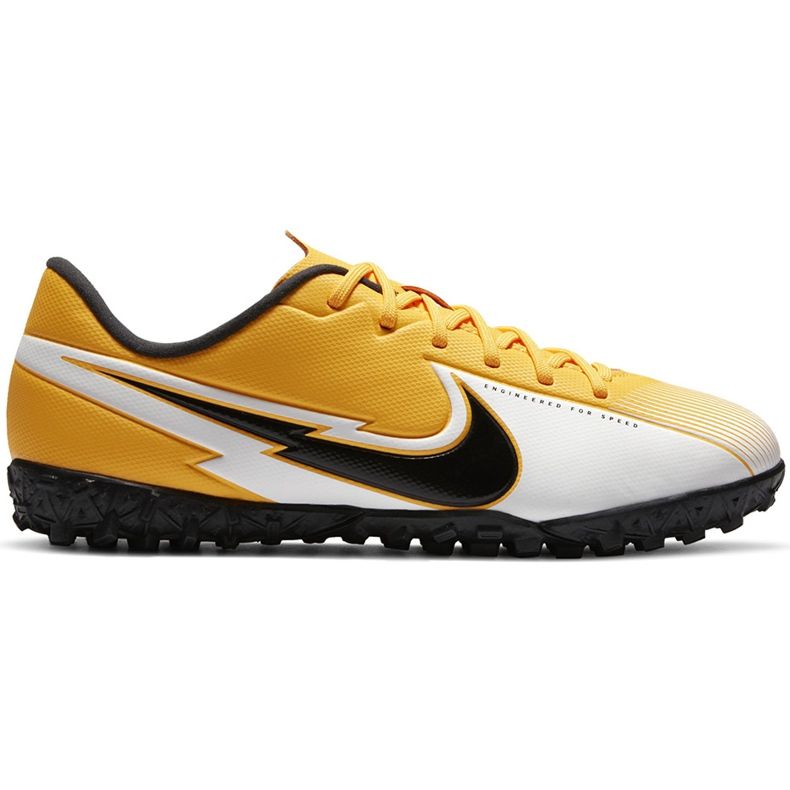 Chaussure de football Nike Mercurial Vapor 13 Academy Tf Junior AT8145 801 orange jaune