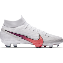Chaussure de football Nike Mercurial Superfly 7 Pro Fg AT5382 163 blanche blanche