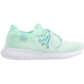 Kappa Zuc chaussures pour femmes menthe blanc 242818 3710 vert