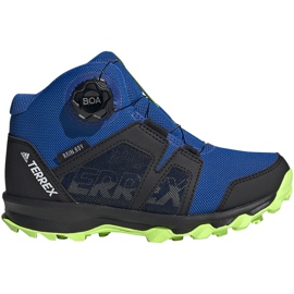 Adidas Terrex Boa Mid R.RD chaussures bleu EE8470 noir