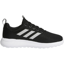 Adidas Lite Racer Cln K chaussures pour enfants noir et blanc BB7051