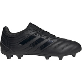 Adidas Copa 20.3 Fg chaussures de football noir G28550 bleu le noir Adidas Copa 20.3 Fg chaussures de football noir G28550 bleu le noir