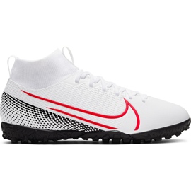 Chaussure de football Nike Mercurial Superfly 7 Academy Tf Jr AT8143 160 multicolore blanche