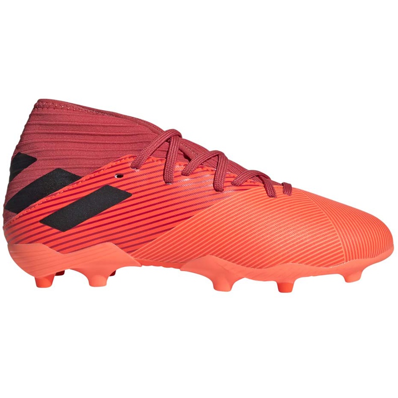 Chaussures de football Adidas Nemeziz 19.3 Fg Junior EH0492 orange rouge