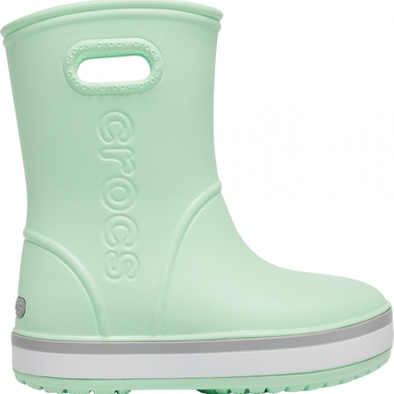 Crocs bottes de pluie pour enfants Crocband Rain Boot Kids vert 205827 3TO