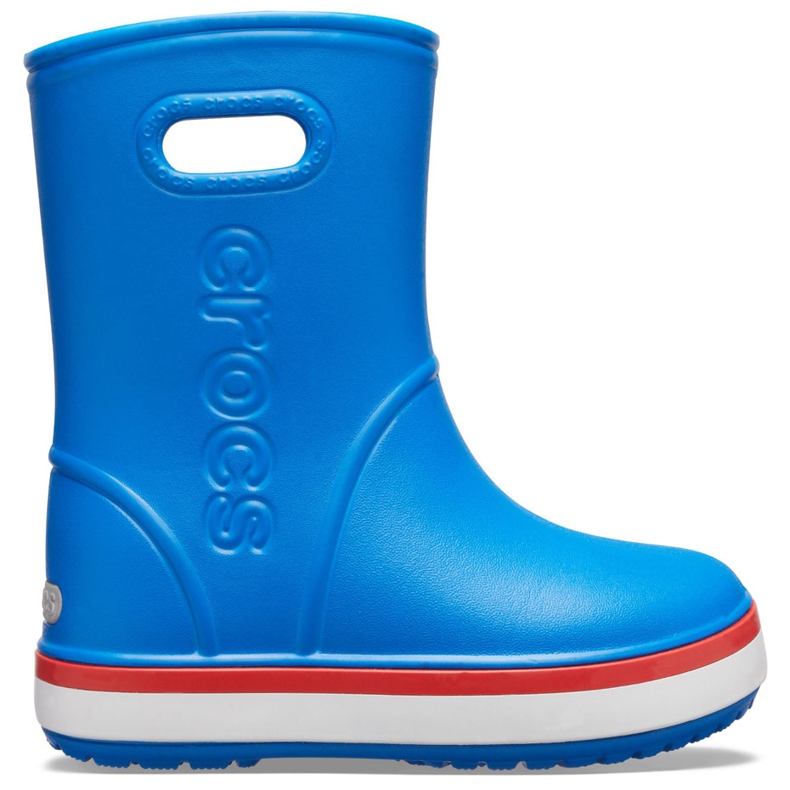 Bottes de pluie Crocs pour enfants Crocband Rain Boot Kids bleu 205827 4KD Bottes de pluie Crocs pour enfants Crocband Rain Boot Kids bleu 205827 4KD
