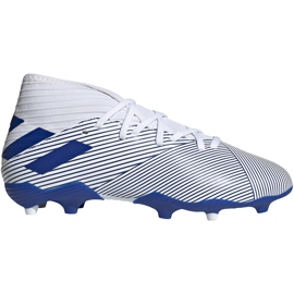 Les chaussures de football adidas Nemeziz 19.3 Fg Jr EG7245 gris argent
